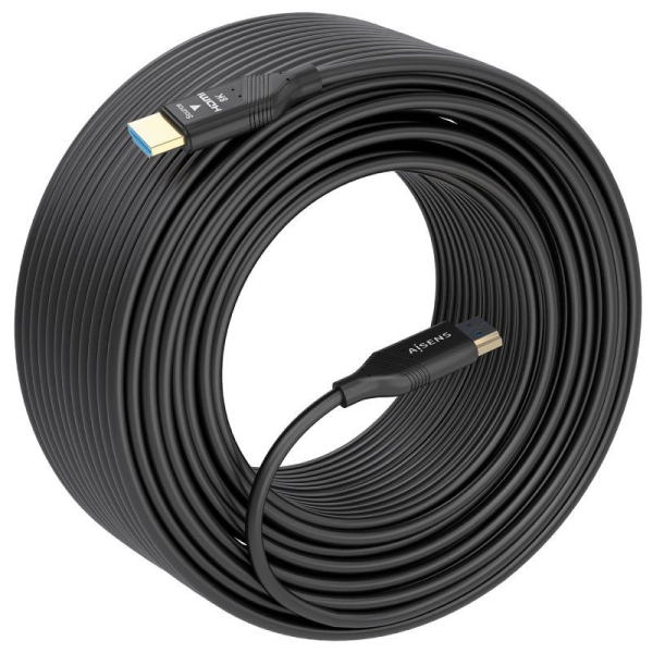 Cable HDMI 2.1 AOC 8K Aisens A153-0933/ HDMI Macho - HDMI Macho/ 10m/ Negro