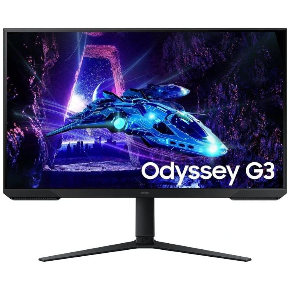 Monitor Gaming Samsung Odyssey G3 S32DG302EU/ 32'/ Full HD/ 1ms/ 180Hz/ VA/ Regulable en altura/ Negro