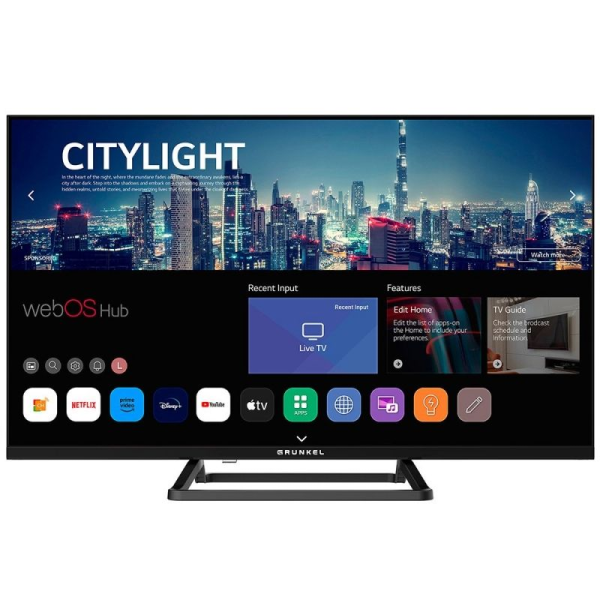 Televisor Grunkel LED-3225QLEDW 32'/ HD/ Smart TV/ WiFi