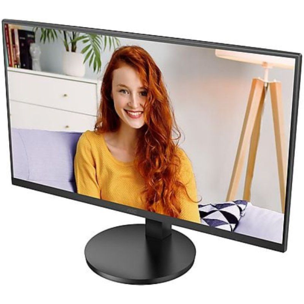 Monitor Profesional AOC U27B3CF 27'/ 4K/ Multimedia/ Regulable en altura/ Negro