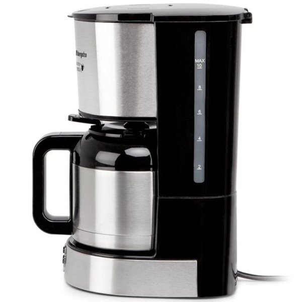 Cafetera de Goteo Orbegozo CG 5020/ 12 Tazas/ Plata