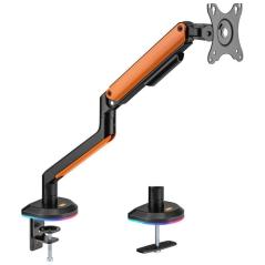 Soporte Gaming para Monitor y TV Aisens DT32TSR-249/ hasta 9kg/ con Iluminación RGB