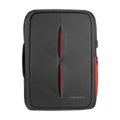 Mochila Mars Gaming MB2 para Portátil hasta 17.3'/ Puerto USB/ Antirrobo/ Impermeable/ Gris y Roja