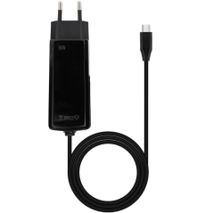 Cargador de Portátil GaN TooQ TQLC-USBCGAN90PD-C USB Tipo-C/ 90W/ Automático/ Voltaje 5-20V