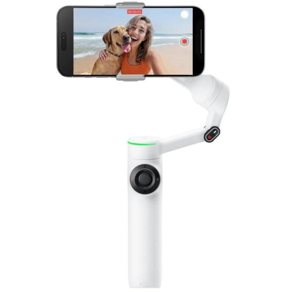 Gimbal palo selfie Insta360 Flow 2 Pro/ Blanco Gimbal palo selfie Insta360 Flow 2 Pro/ Blanco