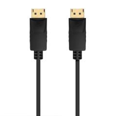 Cable DisplayPort 1.2 CCS 4K Aisens A124-0742/ DisplayPort Macho - DisplayPort Macho/ Hasta 5W/ 2300Mbps/ 5m/ Negro