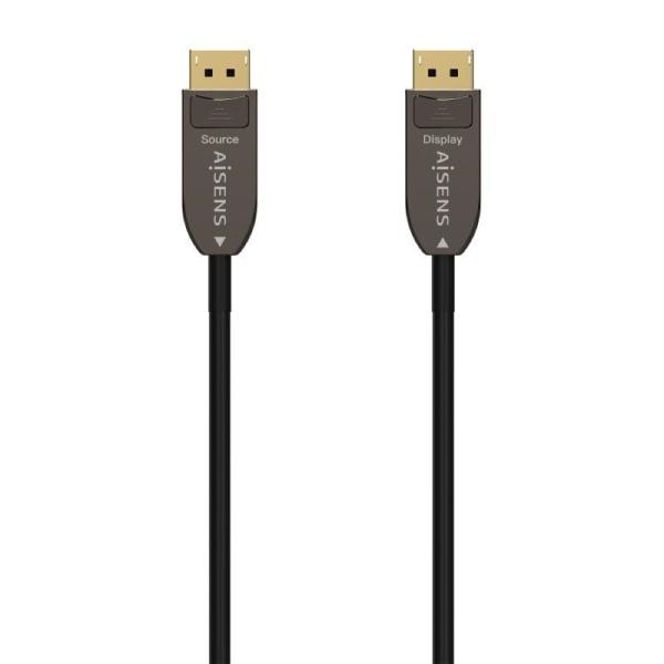 Cable DisplayPort 1.4 AOC 8K Aisens A155-0608/ DisplayPort Macho - DisplayPort Macho/ 20m/ Negro