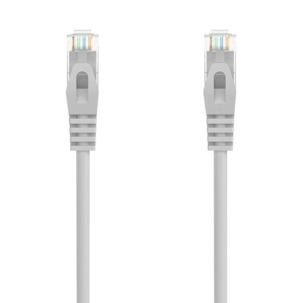 Cable de Red RJ45 AWG24 UTP Aisens A145-0555 Cat.6A/ LSZH/ 20m/ Gris