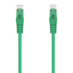 Cable de Red RJ45 AWG24 UTP Aisens A145-0580 Cat.6A/ LSZH/ 1m/ Verde