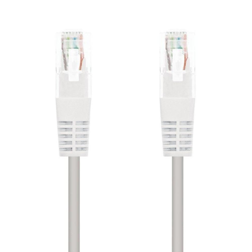 Cable de Red RJ45 UTP Nanocable 10.20.0400-W Cat.6/ 50cm/ Blanco