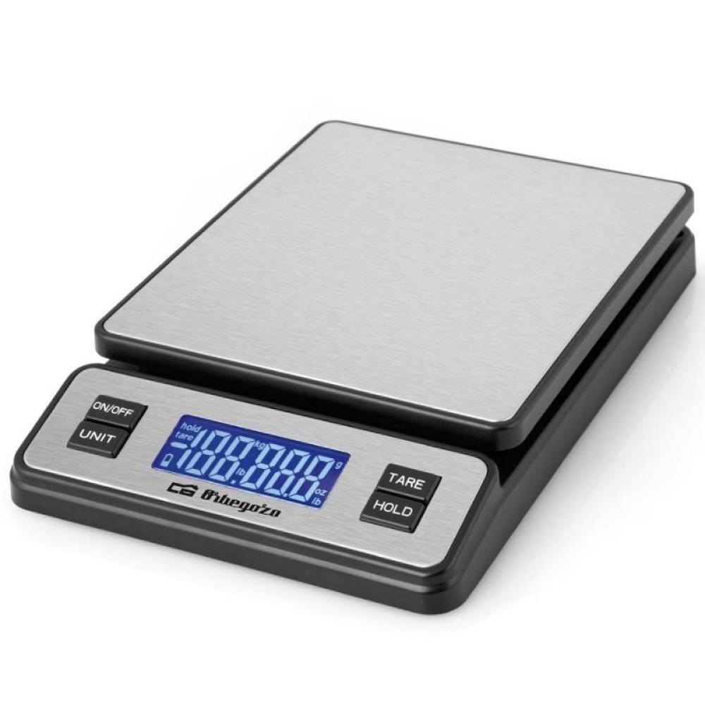 Báscula de Cocina Electrónica Orbegozo PC 3100/ hasta 40kg/ Plateada