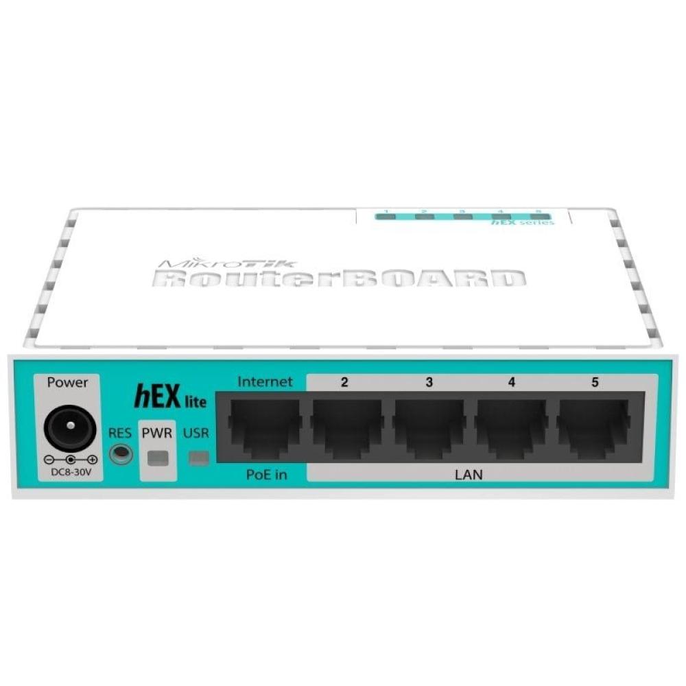 Router Mikrotik Hex Lite RB750R2 5 Puertos/ RJ45 10/100/ PoE Router Mikrotik Hex Lite RB750R2 5 Puertos/ RJ45 10/100/ PoE