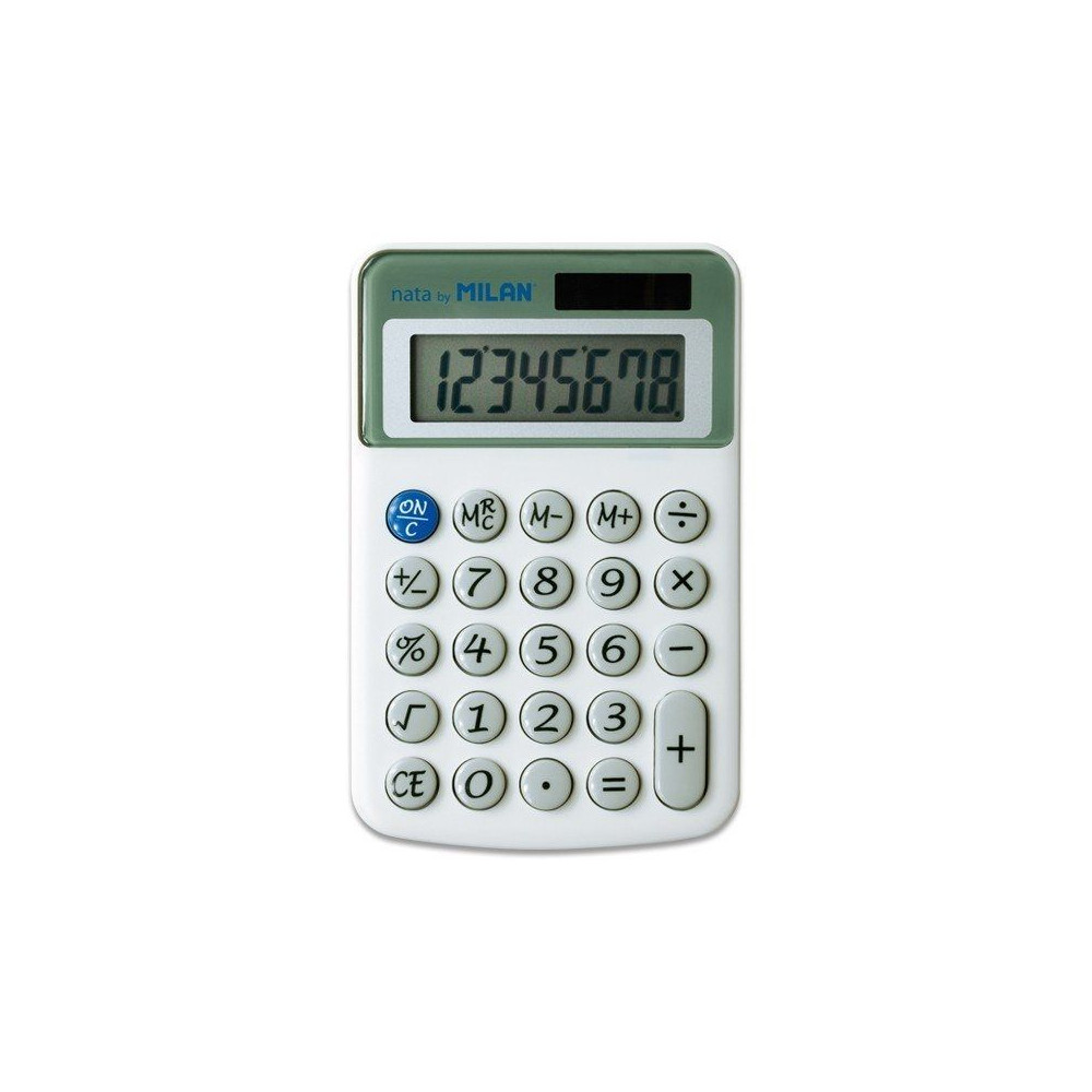Calculadora Milan 40918BL/ Gris - Imagen 1
