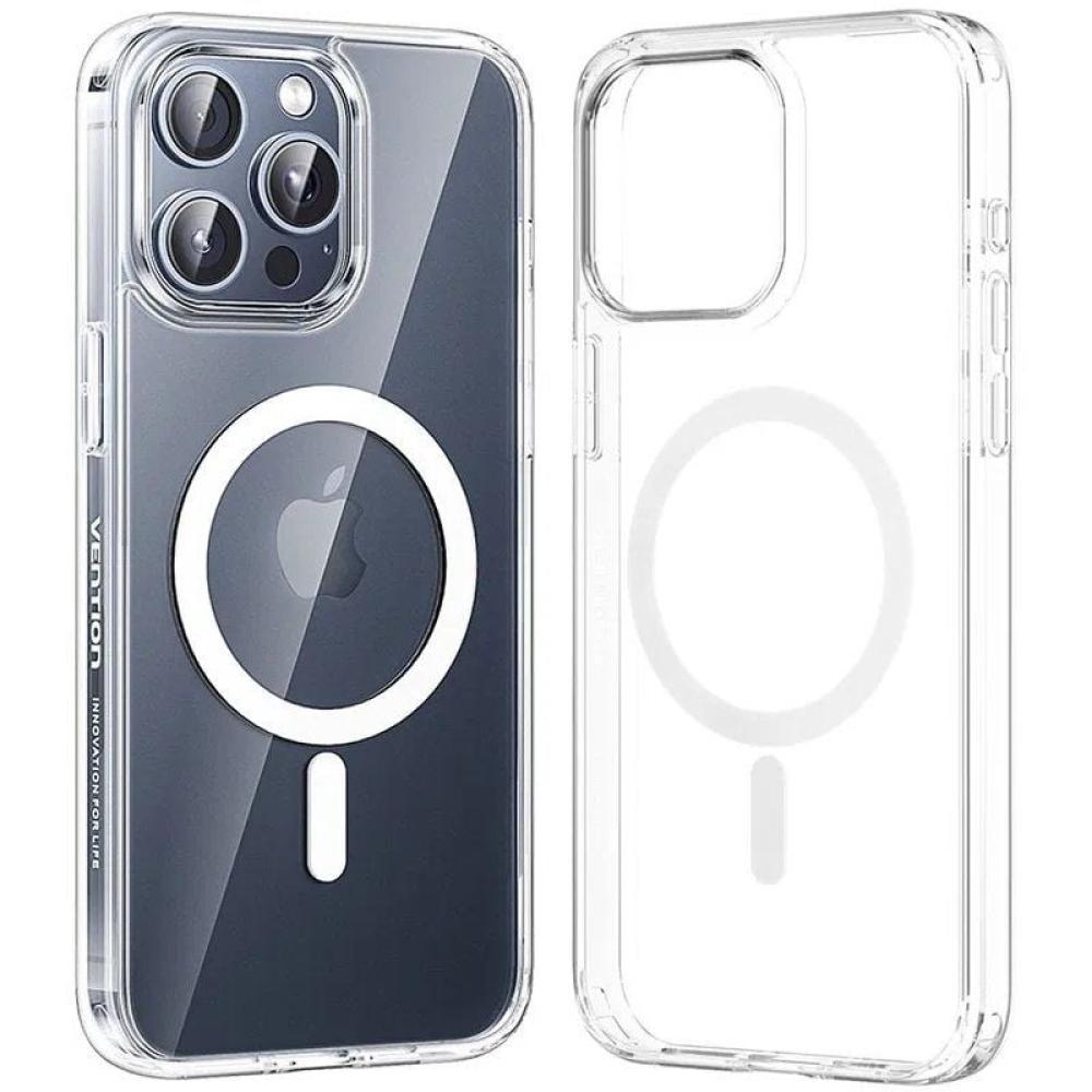 Funda Dura con Magsafe Vention KUAT0-30/ Compatible con iPhone 13 Pro/ Transparente Funda Dura con Magsafe Vention KUAT0-30/ Compatible con iPhone 13 Pro/ Transparente
