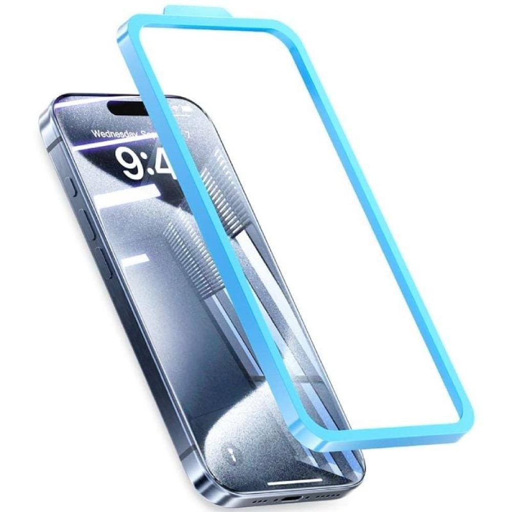 Protector de Pantalla de Cristal Templado Vention KUNTCC-30 para iPhone 16 Plus + Herramienta de Instalación Protector de Pantalla de Cristal Templado Vention KUNTCC-30 para iPhone 16 Plus + Herramienta de Instalación