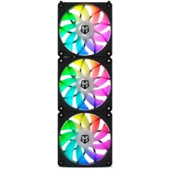 Pack 3 Ventiladores Nox Easy Link/ ARGB/ 12cm
