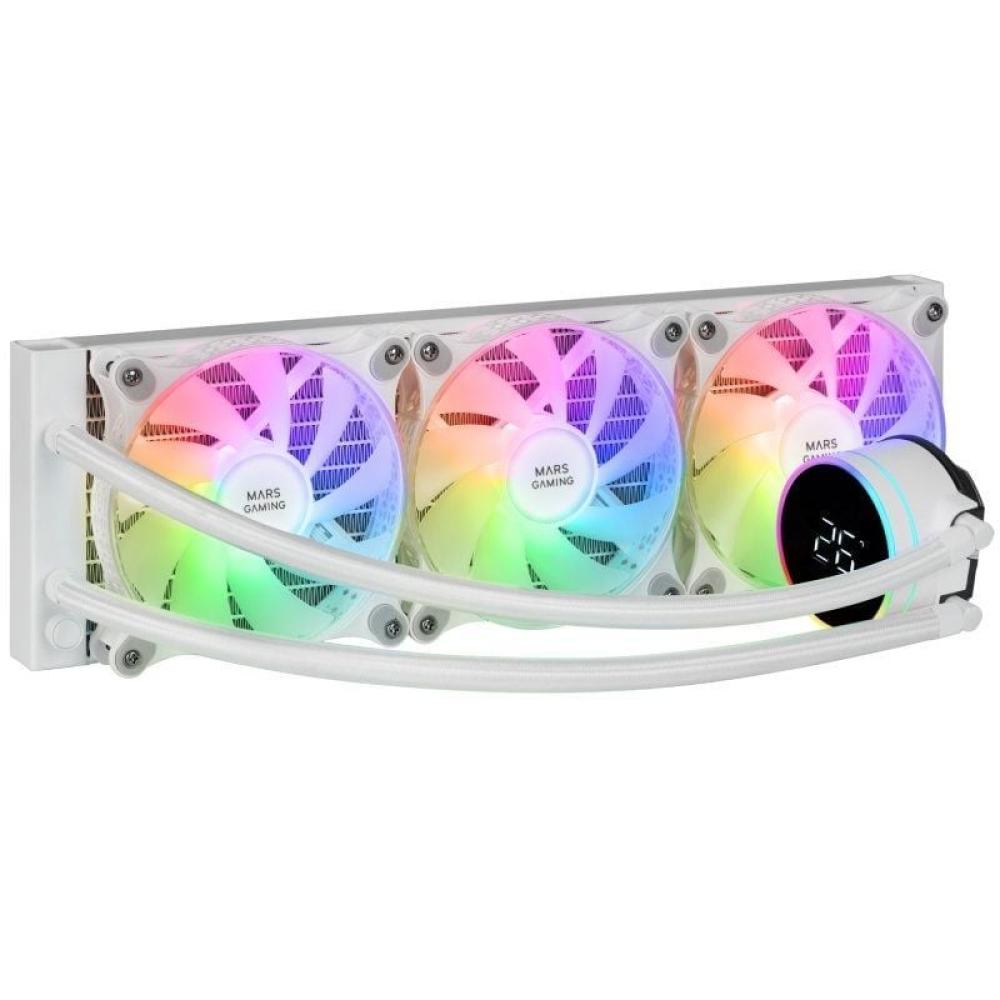 Sistema de Refrigeración Líquida Mars Gaming ML-LCD360/ Blanca Sistema de Refrigeración Líquida Mars Gaming ML-LCD360/ Blanca