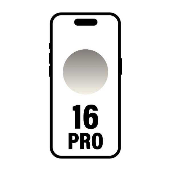 Smartphone Apple iPhone 16 Pro 128GB/ 6.3'/ 5G/ Titanio Natural