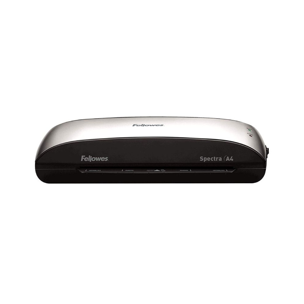 Plastificadora Fellowes Spectra A4/ hasta A4 y 125 Micras/ Negra y Gris - Imagen 1