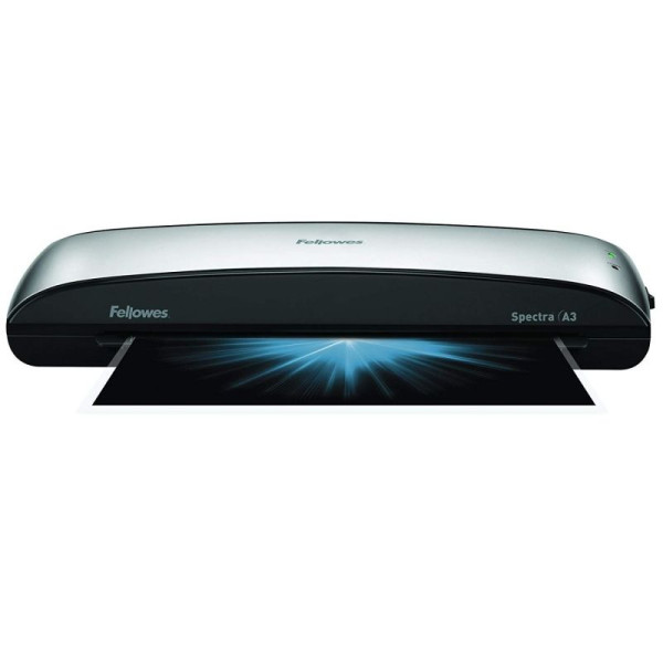 Plastificadora Fellowes Spectra A3/ hasta A3 y 125 Micras/ Gris y Negra - Imagen 2