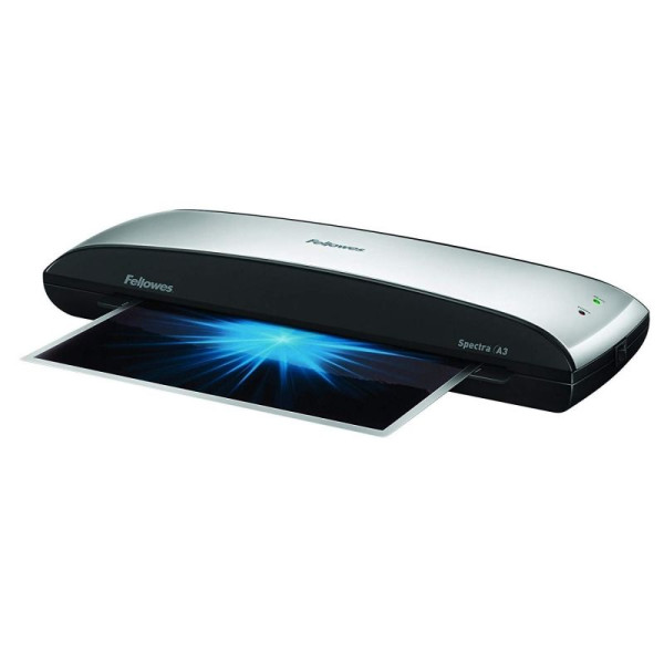 Plastificadora Fellowes Spectra A3/ hasta A3 y 125 Micras/ Gris y Negra - Imagen 3