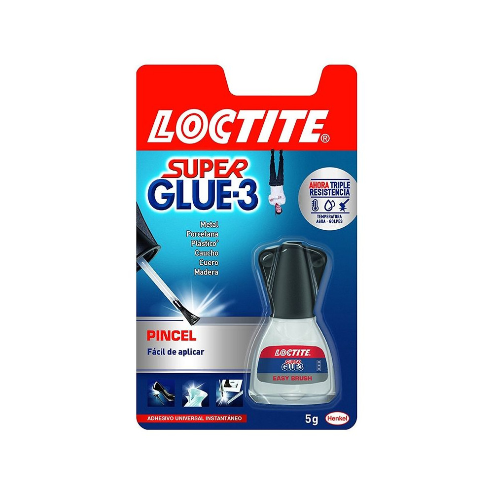 Pegamento con Pincel Loctite Super Glue-3/ 5g - Imagen 1