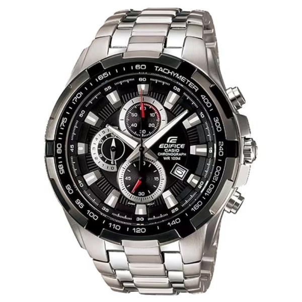 Reloj Analógico Casio Edifice Classic EF-539D-1AVEF/ 53mm/ Plata y Negro