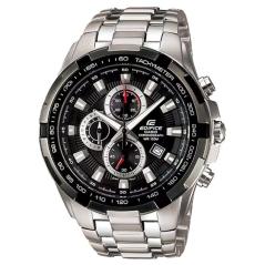 Reloj Analógico Casio Edifice Classic EF-539D-1AVEF/ 53mm/ Plata y Negro
