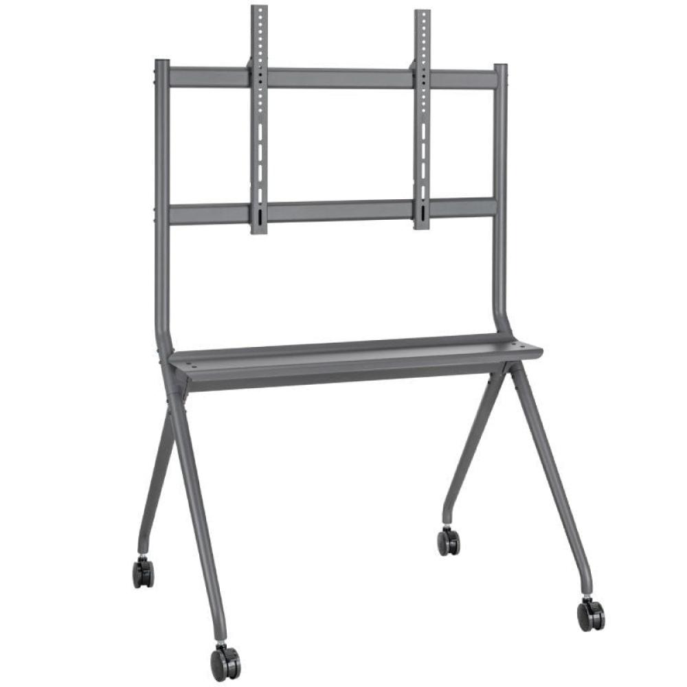 Soporte de Suelo con Ruedas Aisens FT86FE-143 para TV o Pantalla Interactiva 50'-86'/ hasta 120kg Soporte de Suelo con Ruedas Aisens FT86FE-143 para TV o Pantalla Interactiva 50'-86'/ hasta 120kg