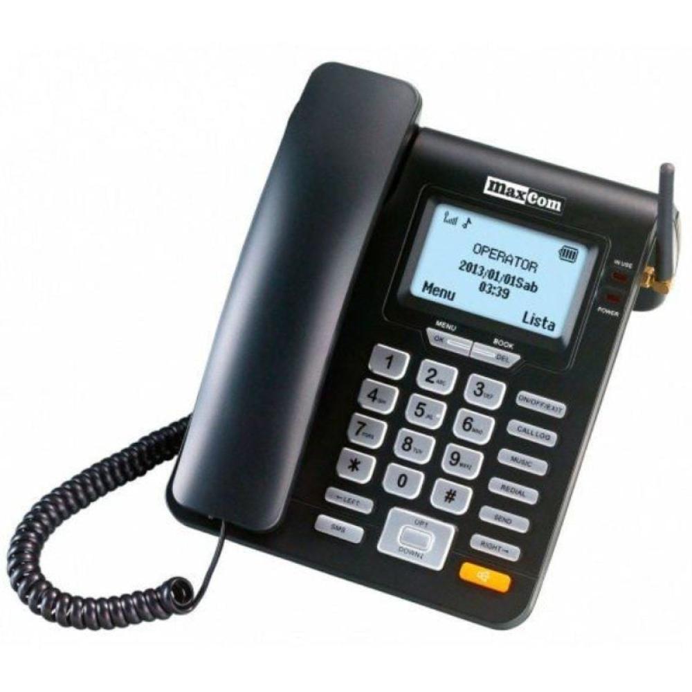 Teléfono Maxcom MM28D/ Negro Teléfono Maxcom MM28D/ Negro