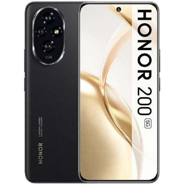 Smartphone Honor 200 12GB/ 512GB/ 6.7'/ 5G/ Negro