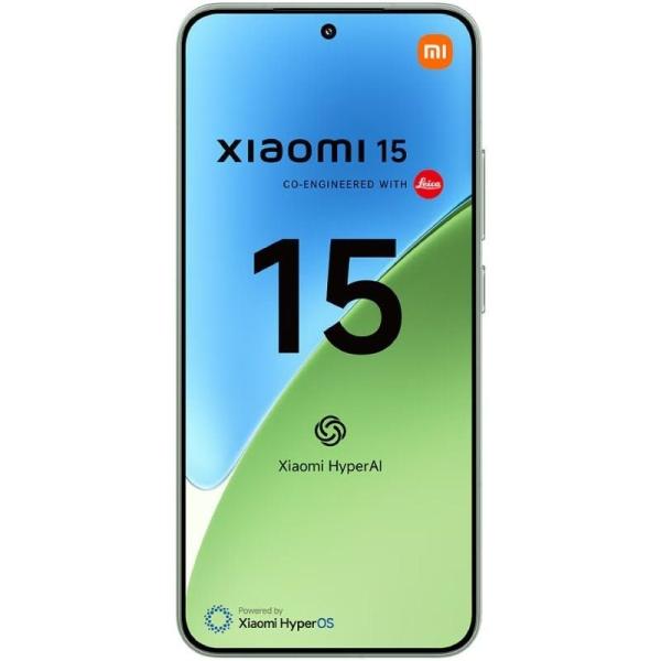 Smartphone Xiaomi 15 NFC 12GB/ 512GB/ 6.36'/ 5G/ Verde