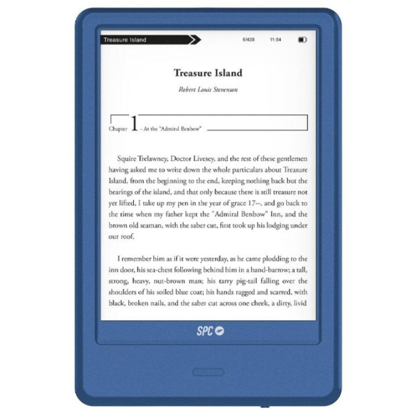 Libro Electrónico SPC Dickens Light 2 Pro/ 6'/ Tinta Electrónica/ Azul