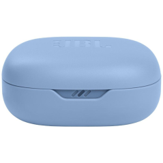 Auriculares Bluetooth JBL Wave Flex con estuche de carga/ Autonomía 8h/ Azules
