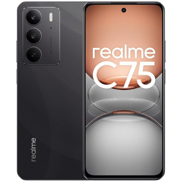 Smartphone Realme C75 8GB/ 128GB/ 6.72'/ Negro
