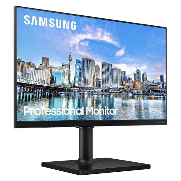 Monitor Profesional Samsung LF27T450FZU 27'/ Full HD/ Multimedia/ Regulable en altura/ Negro
