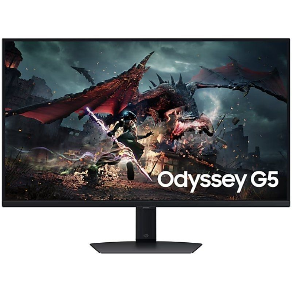 Monitor Gaming Samsung Odyssey G5 S32DG500EU 32'/ QHD/ 1ms/ 180Hz/ IPS/ Regulable en altura/ Negro