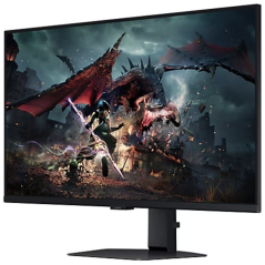 Monitor Gaming Samsung Odyssey G5 S32DG500EU 32'/ QHD/ 1ms/ 180Hz/ IPS/ Regulable en altura/ Negro