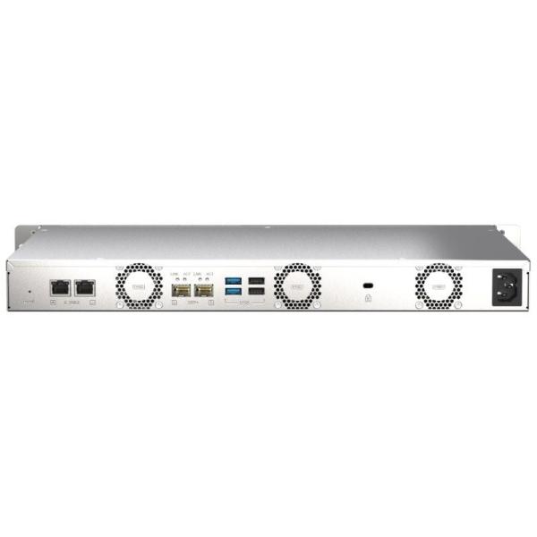 NAS QNAP TS-435XEU/ 4 Bahías 3.5'- 2.5'/ 4GB DDR4/ Formato Rack 1U