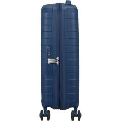 Maleta de Cabina American Tourister FastForward Spinner Expansible 55cm/ 55x40x23cm/ 4 Ruedas/ Azul Marino