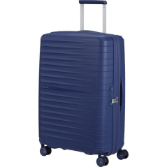 Maleta Mediana American Tourister FastForward Spinner Expansible 68cm/ 68x46x30cm/ 4 Ruedas/ Púrpura Anochecer