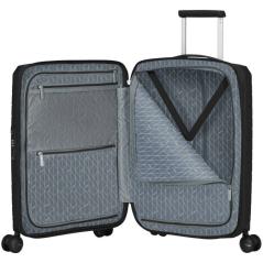 Maleta de Cabina American Tourister FastForward Spinner Expansible 55cm/ 55x40x23cm/ 4 Ruedas/ Negro