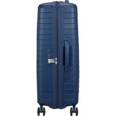 Maleta Mediana American Tourister FastForward Spinner Expansible 68cm/ 68x46x30cm/ 4 Ruedas/ Azul Marino