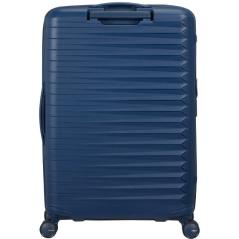 Maleta Mediana American Tourister FastForward Spinner Expansible 68cm/ 68x46x30cm/ 4 Ruedas/ Azul Marino