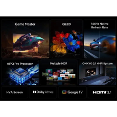 Televisor TCL QLED 65P8K 65'/ Ultra HD 4K/ Smart TV/ WiFi