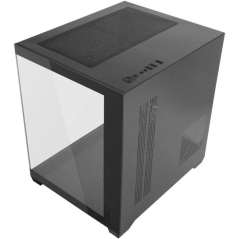 Caja Gaming Minitorre Mars Gaming MC-VIEW2/ Negra