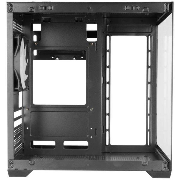 Caja Gaming Minitorre Mars Gaming MC-VIEW2/ Negra