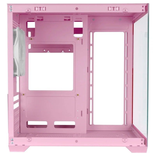 Caja Gaming Minitorre Mars Gaming MC-VIEW2/ Rosa