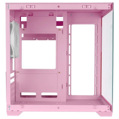 Caja Gaming Minitorre Mars Gaming MC-VIEW2/ Rosa