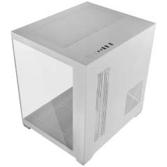 Caja Gaming Minitorre Mars Gaming MC-VIEW2/ Blanca